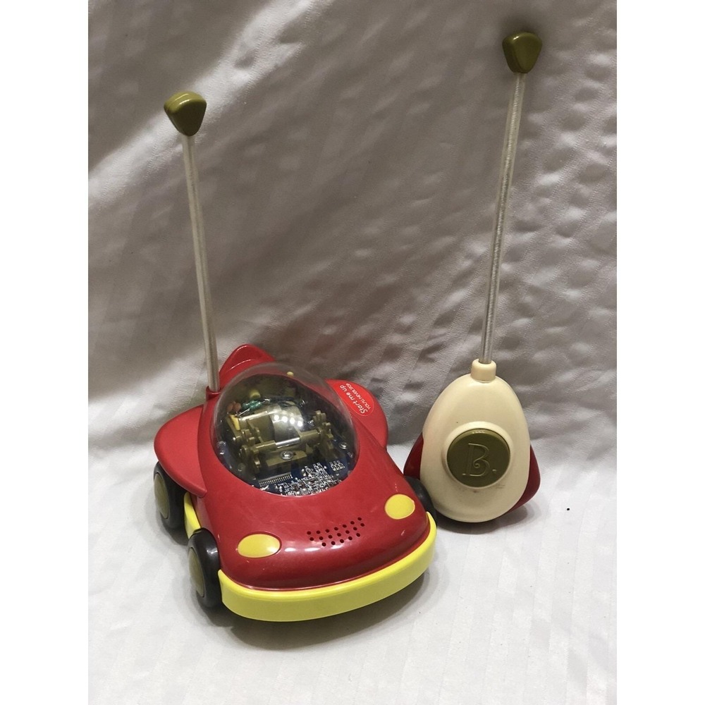 B. Toys UFWhoa Toddler First RC Remote Control Car Light Up Gears Tested Working